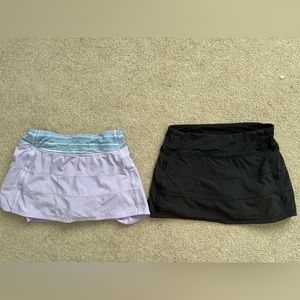 Lululemon tennis skirts
